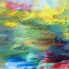 Abstract acrylic and watercolor painted background N46
