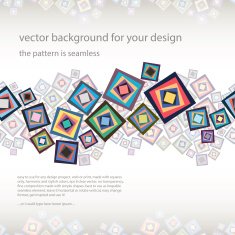 Abstract horizontal seamless pattern N5