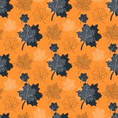 Seamless autumn pattern N17