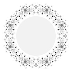 Background with spiderweb and spiders N2