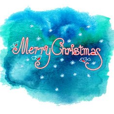christmas card N268