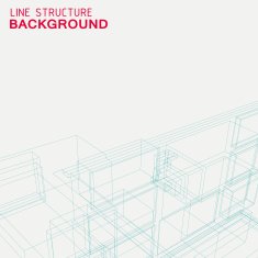 line structure background N31