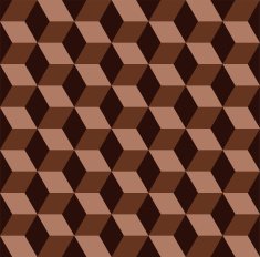 vector abstract chocolate mosaic pattern