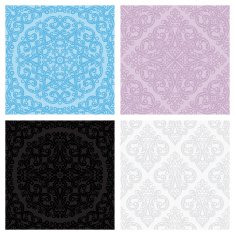 Set of Vintage Seamless Patterns N3