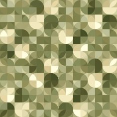 Vintage wavy decorative seamless pattern abstract background N2