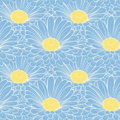 seamless background with flowers N31