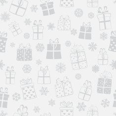 Seamless pattern of gift boxes N13