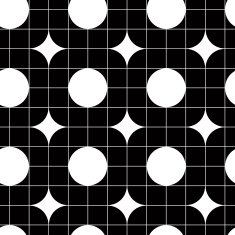 Geometric tiles seamless pattern vector background N6