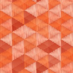 Vintage colors triangles textile seamless pattern