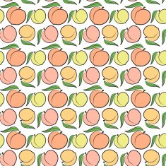 peach pattern N2