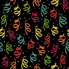 Colorful confetti background Plain holiday design Seamless vector pattern N2