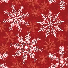 Seamless snowflakes pattern N23