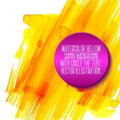 yellow abstract watercolor background