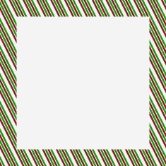 White textured paper with glitter stripe border N5