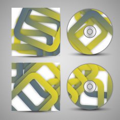 Vector cd cover set for your design N208