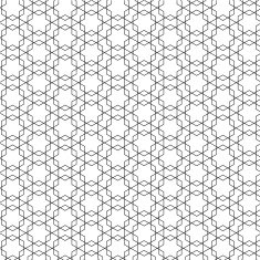 abstract black and white hexagon geometry pattern background