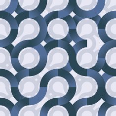 Circles seamless pattern N7