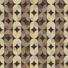 Geometric seamless parquet pattern