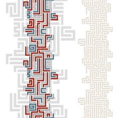 Vertical geometric seamless pattern