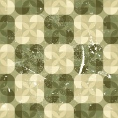 Geometric seamless tiles in retro style vector background N4