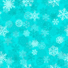 Seamless pattern of snowflakes N28