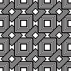 Seamless black and white pattern simple vector stripes N2