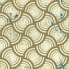 Retro geometric seamless background vintage vector