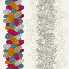 Funky colorful vector background