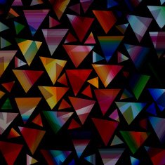 abstract colorful triangle pattern background N9