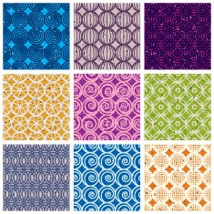 Seamless geometric patterns 2