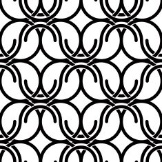 Black and white vintage style netting seamless pattern vector
