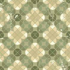 Vintage tiles with grunge texture seamless background vector