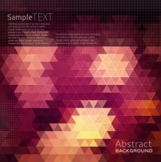 Multicolored mosaic background N50