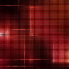 Red light mosaic background in vector