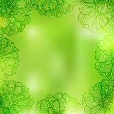 Abstract green background N77