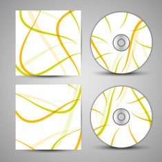 Vector cd cover set for your design N209