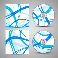 Vector cd cover set for your design N210