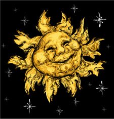 Smiling Sun and Stars