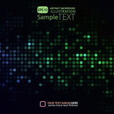 Multicolored mosaic background N53