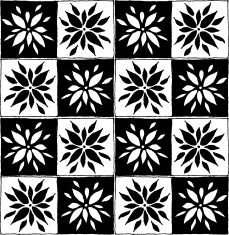 Seamless pattern with flowers N110