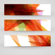 Vector banner set for your design N143