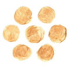Set of Golden Stains brush strokes N2