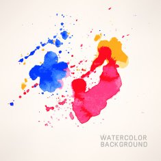 Watercolor Splashes N12