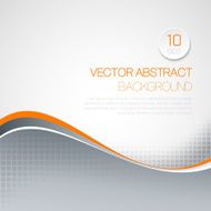 Vector wavy technical background N2