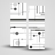 Vector banner set for your design N145