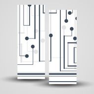 Vector banner set for your design N146