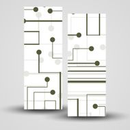 Vector banner set for your design N147