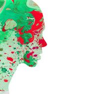 Abstract female head N5