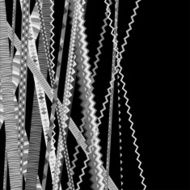 Ethnic abstract geometric background from decorative strips N3