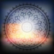 Mandala Sea background N2